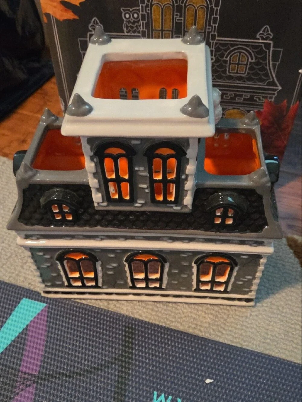 Bath And Body Works Haunted House Luminary